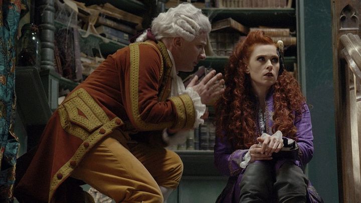 Una scena tratta dal film Canterville - Un fantasma per antenato