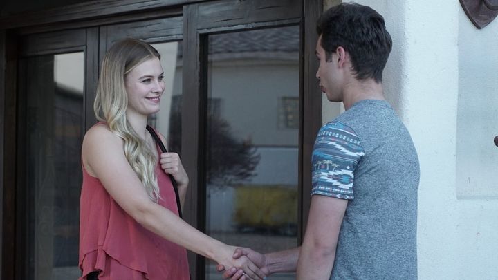 Una scena tratta dal film Incubo biondo