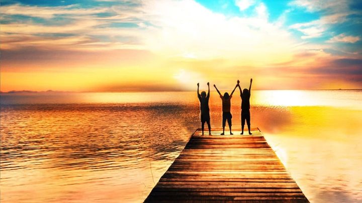 Una scena tratta dal film Luna: Il grande spirito