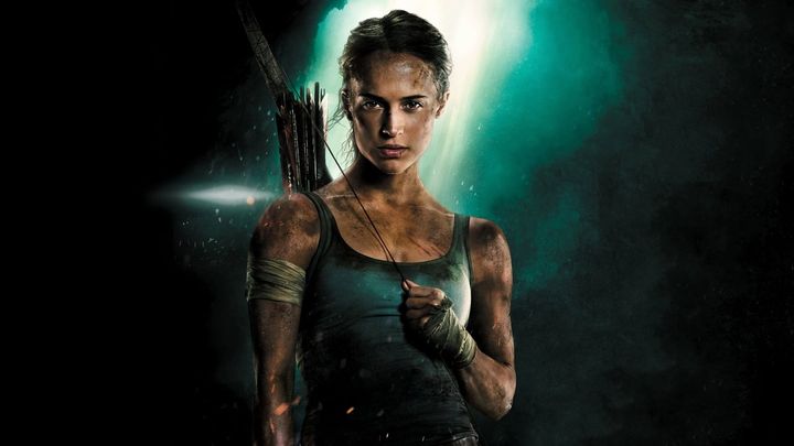 Una scena tratta dal film Tomb Raider