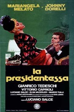 Locandina La Presidentessa