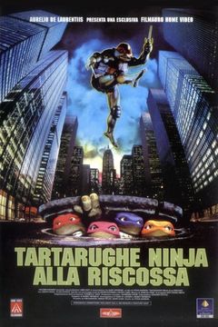 Locandina Tartarughe Ninja alla riscossa