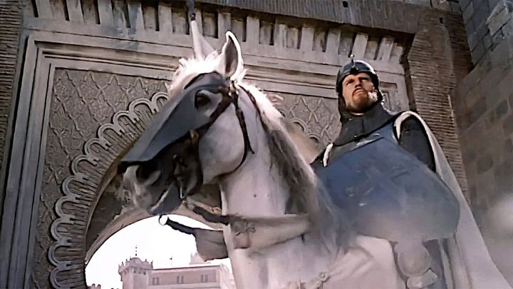 Una scena tratta dal film El Cid