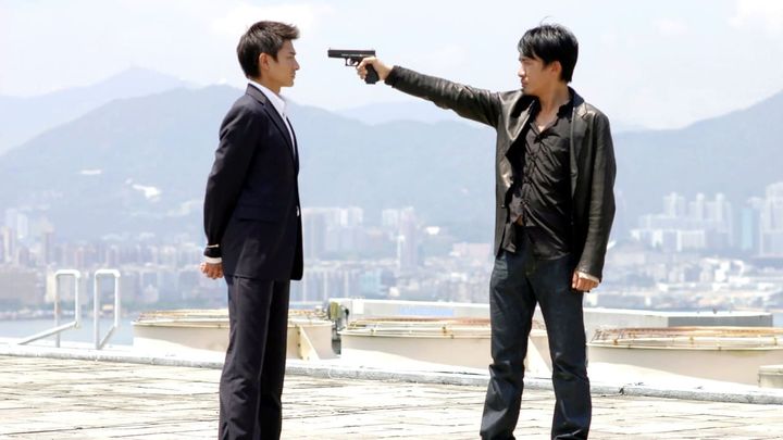 Una scena tratta dal film Infernal Affairs