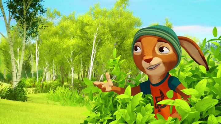Una scena tratta dal film Rabbit School - I Guardiani dell'Uovo d'Oro