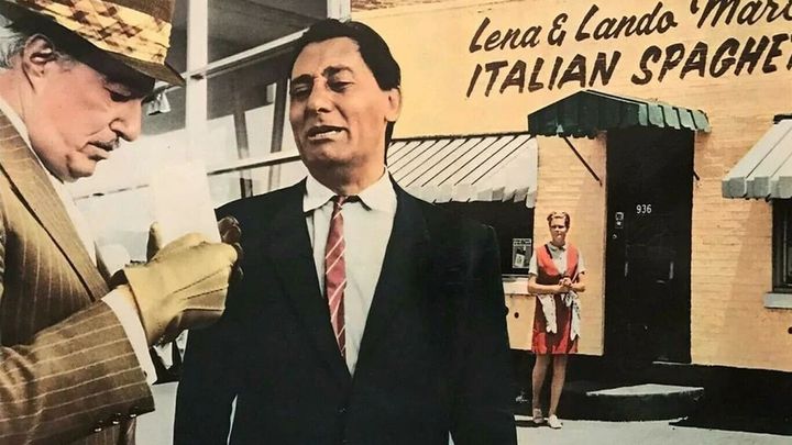 Una scena tratta dal film Un italiano in America