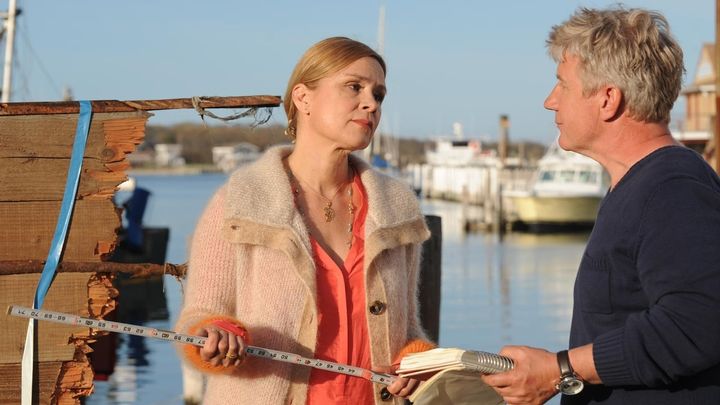 Una scena tratta dal film Katie Fforde - Il silenzio del cuore