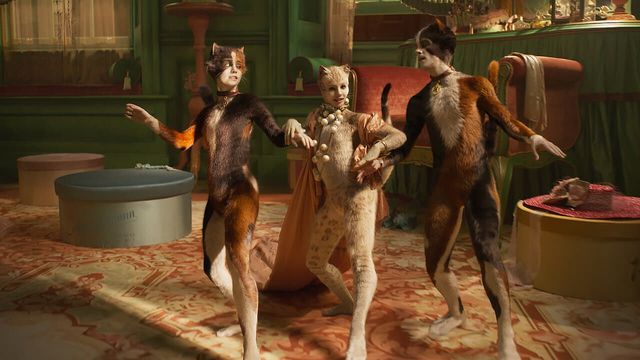 Una scena tratta dal film Cats