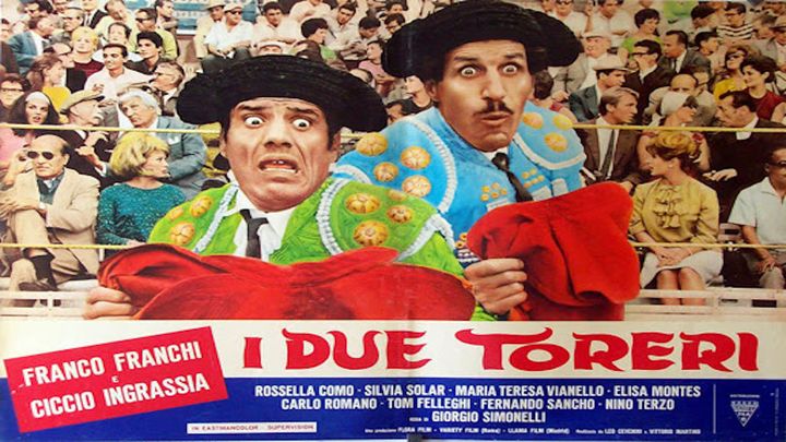 Una scena tratta dal film I due toreri