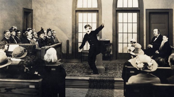 Una scena tratta dal film Il pellegrino