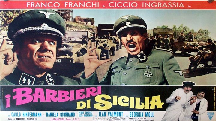 Una scena tratta dal film I barbieri di Sicilia