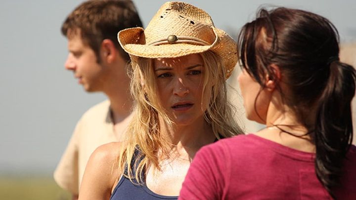 Una scena tratta dal film Terrore dal sottosuolo