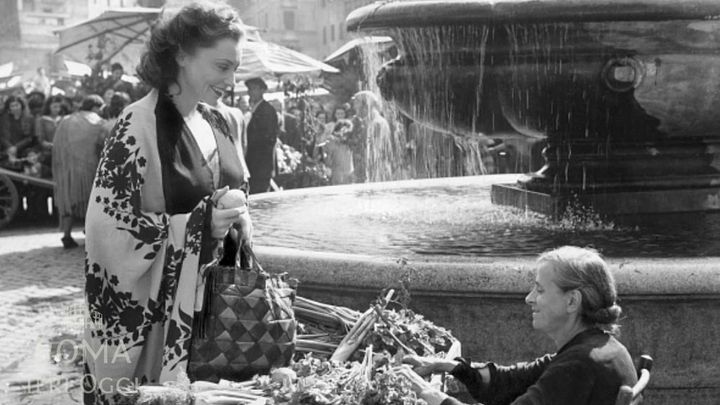 Una scena tratta dal film Campo de' fiori