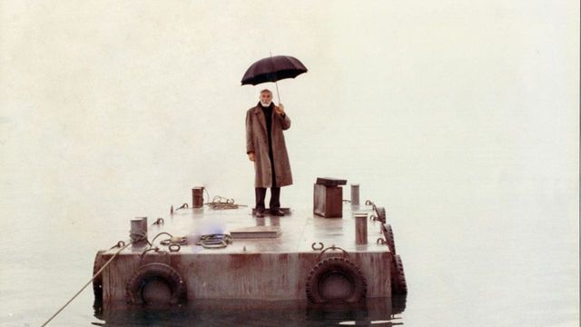 Una scena tratta dal film Viaggio a Citera