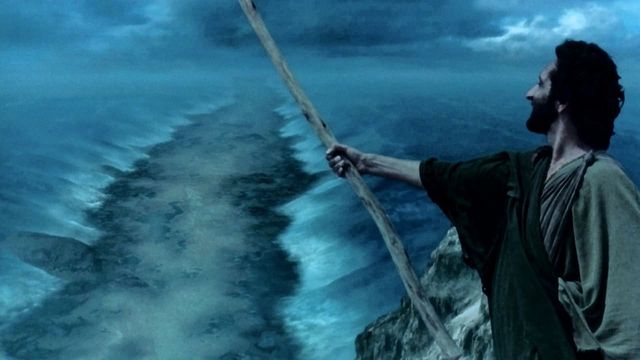 Una scena tratta dal film Moses