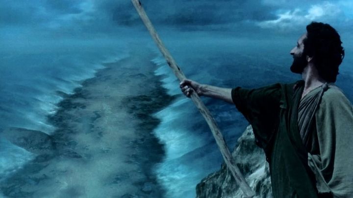 Una scena tratta dal film Moses