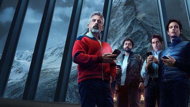 Una scena tratta dal film Mountainhead