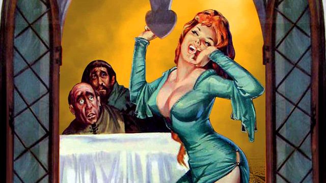 Una scena tratta dal film Sogni proibiti di Don Galeazzo curato di campagna