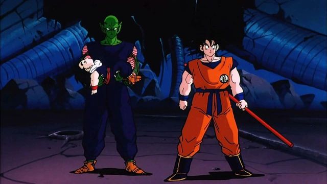 Una scena tratta dal film Dragon Ball Z - Il più forte del mondo