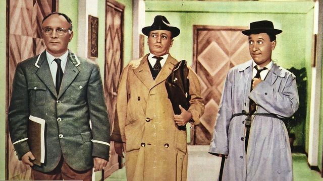 Una scena tratta dal film La Cambiale
