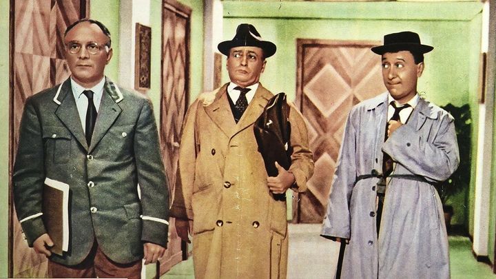 Una scena tratta dal film La Cambiale