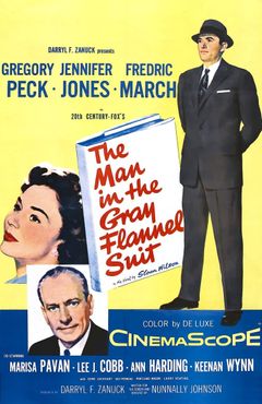 Locandina L'uomo dal vestito grigio