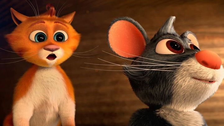 Una scena tratta dal film Maurice - Un topolino al museo