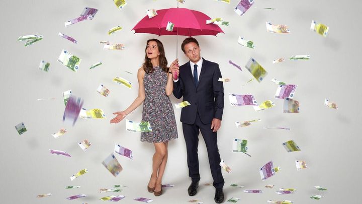 Una scena tratta dal film Fortunati in amore