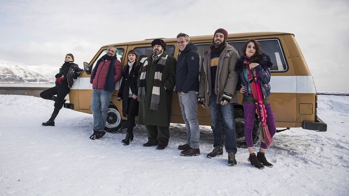 Una scena tratta dal film Hotel Gagarin