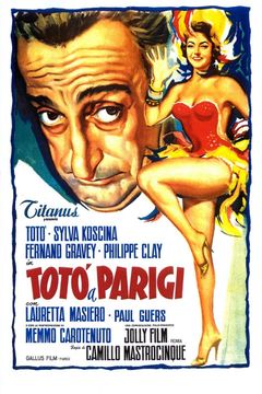 Locandina Totò a Parigi