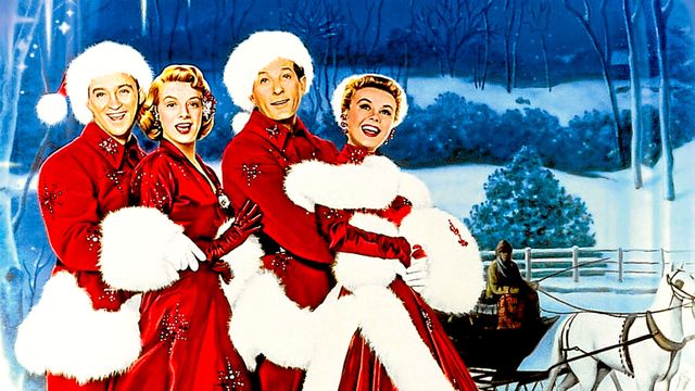 Una scena tratta dal film Bianco Natale