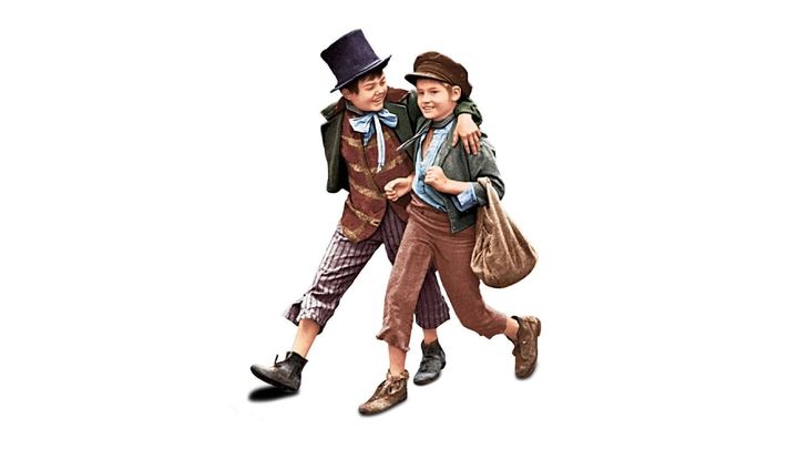 Una scena tratta dal film Oliver!