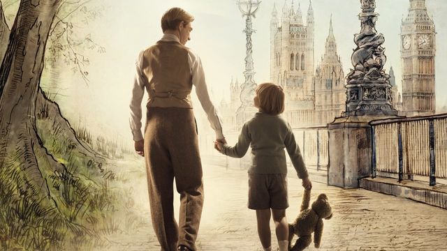 Una scena tratta dal film Vi presento Christopher Robin