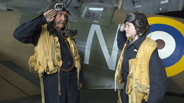 Una scena tratta dal film La grande fuga del nonno