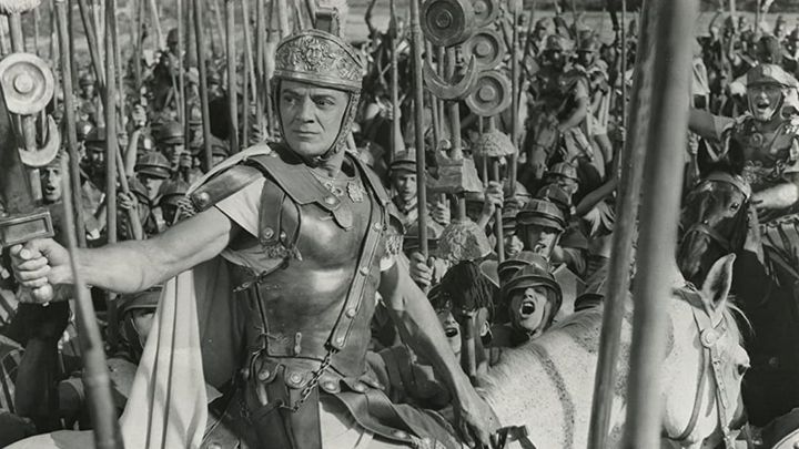 Una scena tratta dal film Costantino il grande