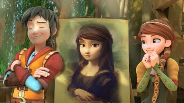 Una scena tratta dal film Leo Da Vinci - Missione Monna Lisa