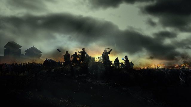 Una scena tratta dal film The Stronghold - La Roccaforte