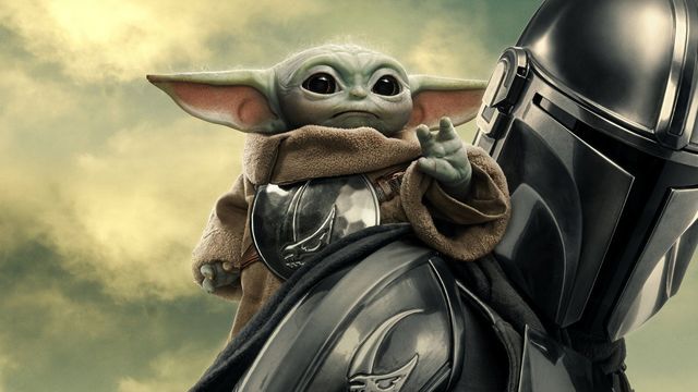 Una scena tratta dal film The Mandalorian and Grogu
