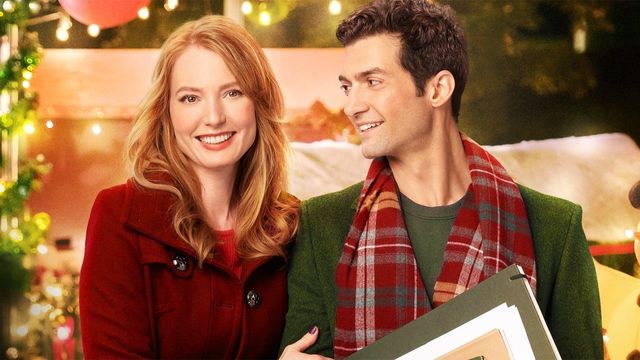 Una scena tratta dal film Amore sotto il vischio