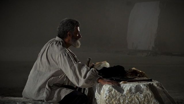 Una scena tratta dal film Michelangelo - Infinito