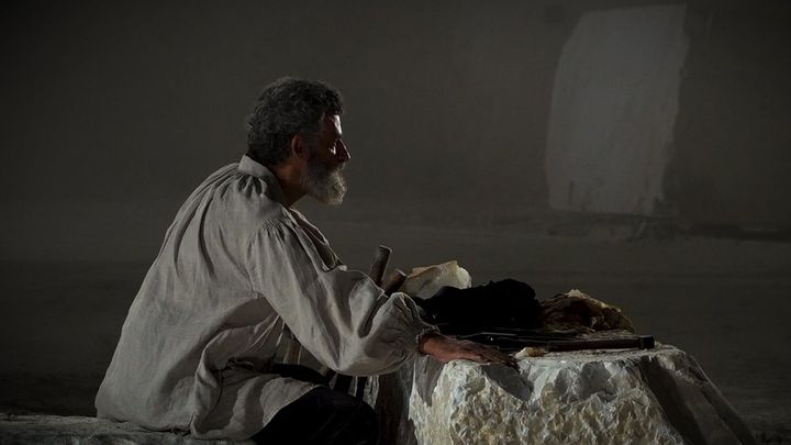 Una scena tratta dal film Michelangelo - Infinito