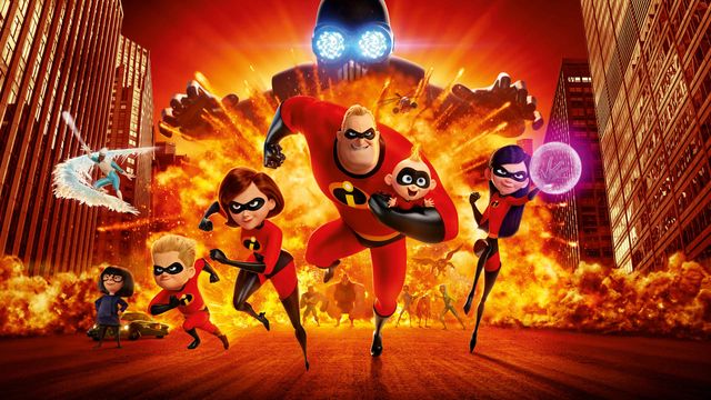 Una scena tratta dal film Gli Incredibili 2
