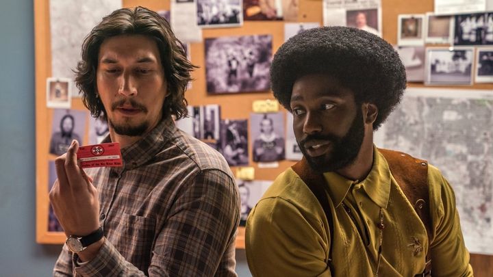 Una scena tratta dal film BlacKkKlansman