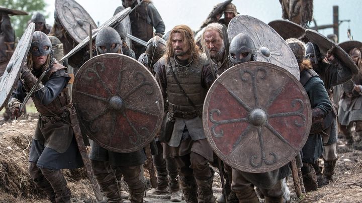 Una scena tratta dal film Viking