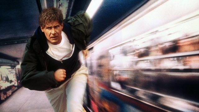 Una scena tratta dal film Il fuggitivo
