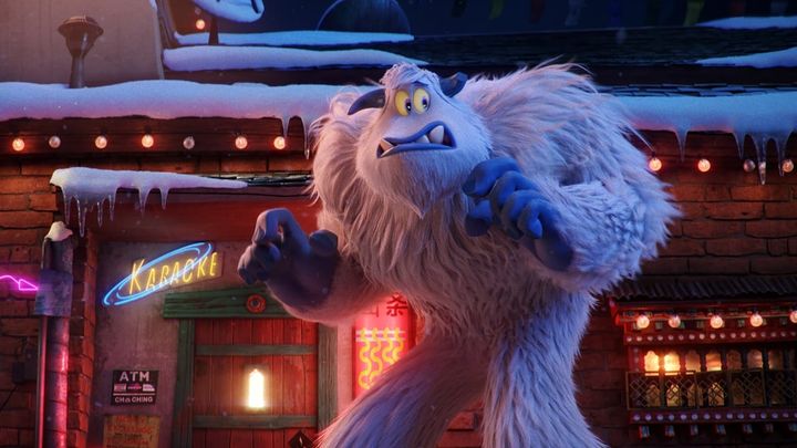 Una scena tratta dal film Smallfoot - Il mio amico delle nevi