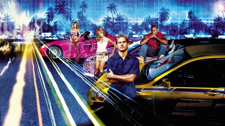 Una scena tratta dal film 2 Fast 2 Furious