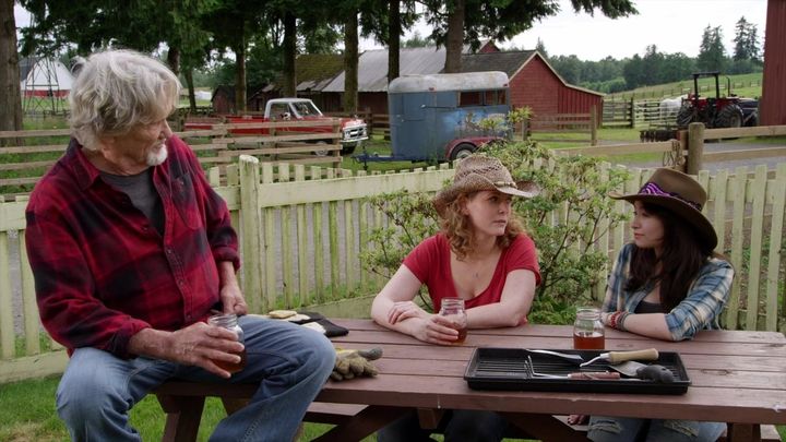 Una scena tratta dal film Midnight Stallion