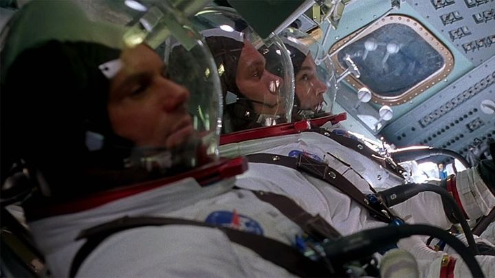 Una scena tratta dal film Apollo 13