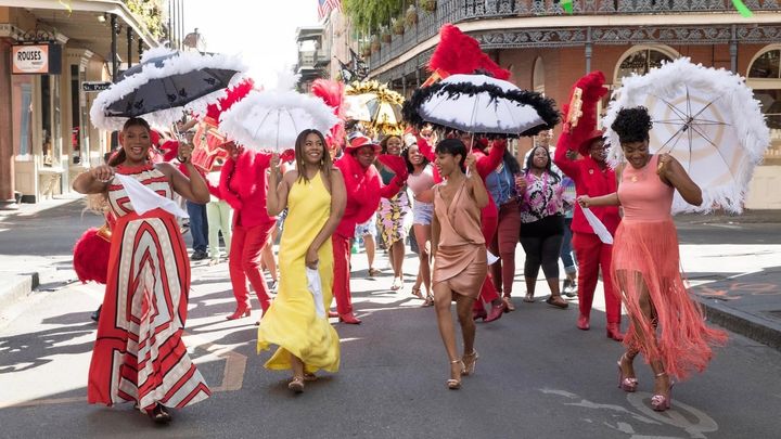 Una scena tratta dal film Il viaggio delle ragazze